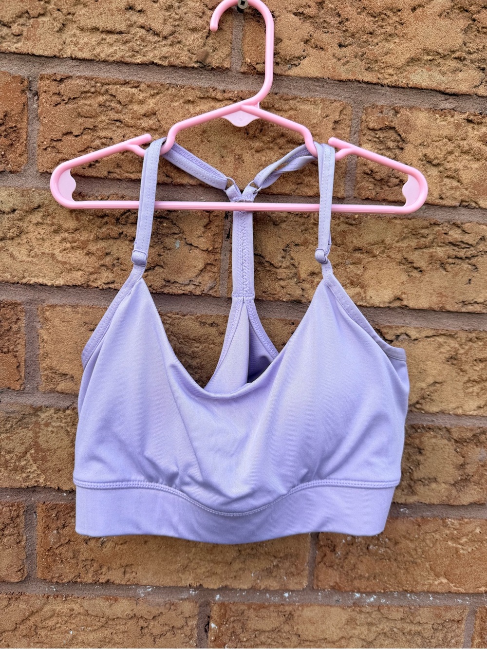 4/$25 • Infinity Lilac Racerback Sports Bra